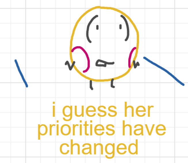 A panel from What's The Point, episode five of the Board Boards object show by Furretwalk/WalkingFurret.